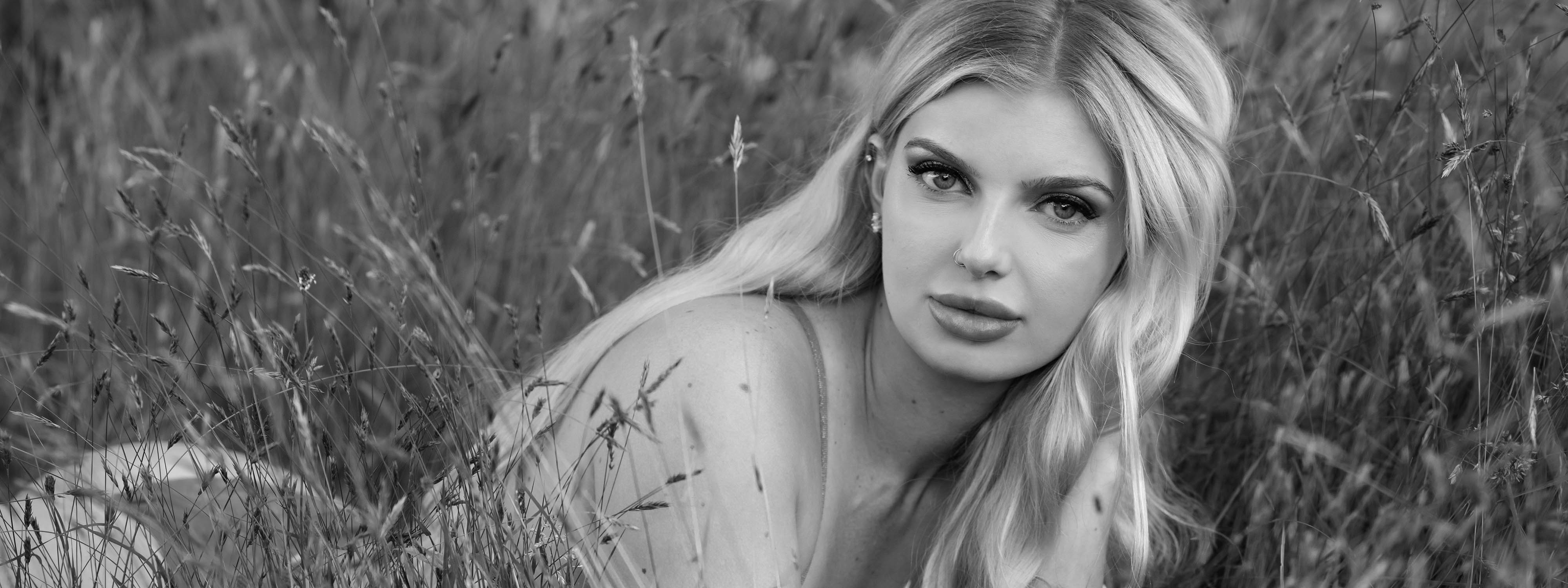 Ashley in the Grass - Branford Connecticut